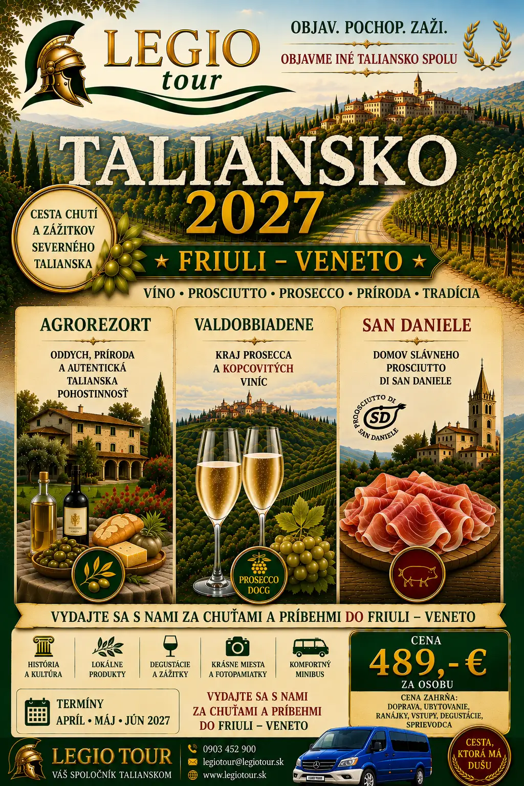 Taliansko 2027 – Friuli & Veneto